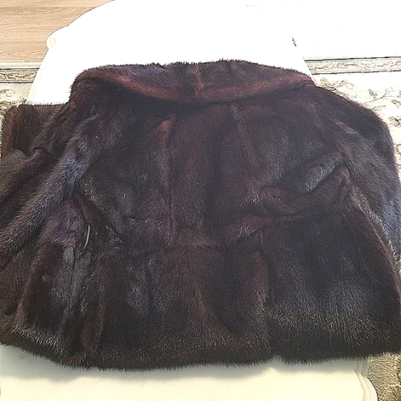 FULL LENGTH FUR COAT VINTAGE - Picture 4 of 9